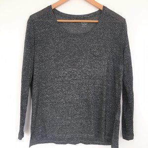 Old Navy Gray Boyfriend Tee